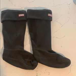 Hunter boots fleece welly socks